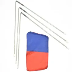 Igralni šotor policijskega avtomobila z mrežastimi okni 99x50x50cm slika 8