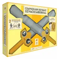 Igramo se z mehkimi meči kot družabno igro.