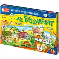 Igrivo spoznavamo letne čase družabna igra