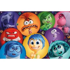 Inside Out 2 2-v-1 250-delni puzzle in pobarvanka 50x35 cm - Lisciani slika 2