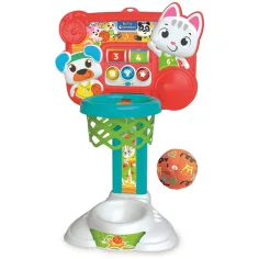 Interaktivna košarkarska tabla z mehko žogo - Clementoni baby slika 2