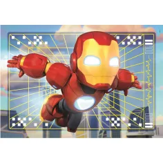 Ironman in čudoviti prijatelji 2x20-delna Supercolor sestavljanka - Clementoni slika 2
