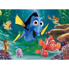 Iskanje Nema 2 v 1, 24-delni Eco maxi puzzle in pobarvanka 70x50 cm – Lisciani slika 3