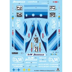 Italeri 1/24 Ford Escort Zakspeed Gr.2 avtomobilski model slika 2