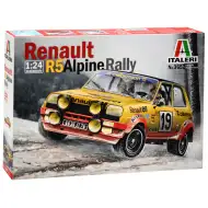 Italeri 1/24 Renault R5 Alpine Rally avtomobilski model