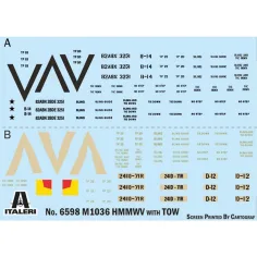 Italeri 1/35 HMMWV M1036 TOW Carrier vojaško vozilo maketa slika 2