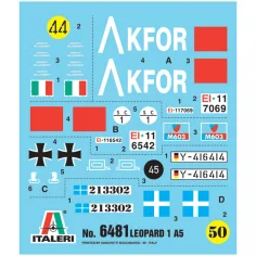Italeri 1/35 Leopard 1A5 tank maketa slika 3