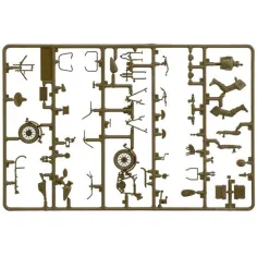 Italeri 1/35 ameriški motocikli 2 vojaška motorna kolesa maketa slika 4