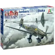 Italeri 1/48 Junkers Ju 87B Stuka letalski model