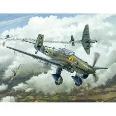 Italeri 1/48 Junkers Ju 87B Stuka letalski model slika 3