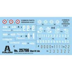 Italeri 1/56 Char B1 Bis tank maketa slika 6