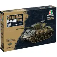 Italeri 1/56 M4A3E8 Sherman Fury tank maketa