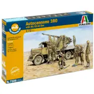 Italeri 1/72 Autocannone 3RO protiletalski top z 8 figurami maketni set