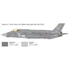 Italeri 1/72 F-35A Lightning II lovsko letalo maketa slika 3