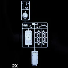 Italeri 1/72 M4A3 75mm Sherman tank 2-delni komplet maket slika 3