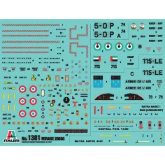 Italeri 1/72 Mirage 2000C lovsko letalo maketa slika 6