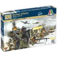 Italeri 1/72 Nemška pehota zimska uniforma - Model nemških vojaških figuric v zimskih uniformah