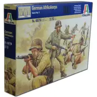 Italeri 1/72 Nemške vojaške figure Afrikakorps maketa