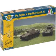 Italeri 1/72 Pz. Kpfw. V Panther Ausf. G Panther tank 2-delni komplet maket