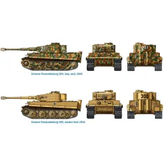 Italeri 1/72 Pz. Kpfw. VI Tiger I Ausf. E Tigris tank 2-delni maketni set slika 3