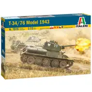 Italeri 1/72 T-34/76 Model 1943 tank maketa