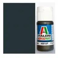 Italeri Flat Gun Metal (4681AP) - Mat orožje kovina maketna barva 20ml