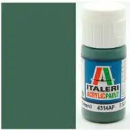 Italeri Flat Medium Green (4314AP) - Mat srednje zelena maketarska barva 20ml