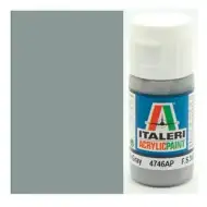Italeri Flat Medium Grey (4746AP) - Mat siva barva za makete 20 ml