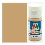 Italeri Flat Sand (4720AP) - Mat peščena barva za makete 20ml