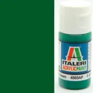 Italeri Gloss Green (4669AP) - Sijajna zelena barva za makete 20ml