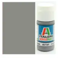 Italeri Metal Flat Aluminium (4677AP) - Kovinska mat srebrna maketarska barva 20ml