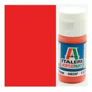 Italeri Metal Gloss Orange (4682AP) - Svetleča oranžna barva za makete 20 ml