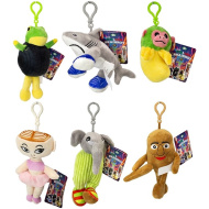 Italian Brainrot 10 cm plišasta figurica, obesek za ključe, v več različicah, 1 kos