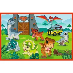Jurassic World mali dinozavri 2x24-delna sestavljanka - Trefl slika 2