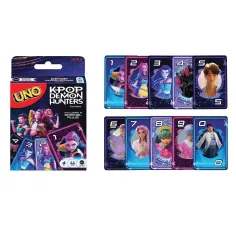 K-POP Lovci na demone UNO kartična igra - Mattel slika 2