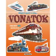 Kako zanimiv je svet... Knjiga nalepk z vlaki