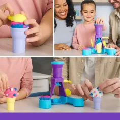 Kinetic Sand: Set za izdelavo sladoleda iz modelirnega peska 396g - Spin Master slika 2
