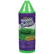 Kinetic Sand: pritiskaj in obračaj pesek za modeliranje v zeleni barvi - Spin Master