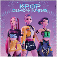 Komplet papirnatih serviet K-Pop lovci demonov - dvoslojne, 33 x 33 cm, 20 kosov