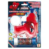 Komplet pištol za pihanje mehurčkov s svetlobo in motivom Spider-Mana.