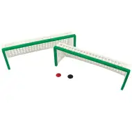 Komplet vrat za namizni nogomet – z barvnimi vratnicami (2 kosa)