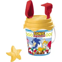 Komplet za peskovnik z motivom ježka Sonica in zalivalko - Mondo Toys