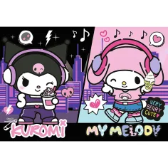 Kuromi in My Melody mestni ritem 160-delni puzzle - Trefl slika 2
