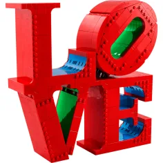 LEGO® ART: LOVE dekorativni napis (31214) slika 2
