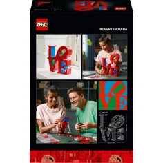 LEGO® ART: LOVE dekorativni napis (31214) slika 5