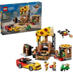 LEGO® City: Pizzerija z dostavnimi vozili (60496)