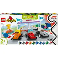 LEGO® DUPLO®: F1® dirkalni avtomobili in vozniki (10445)