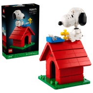 LEGO® Ideas: Peanuts: Snoopyjeva pasja hiša (21368)