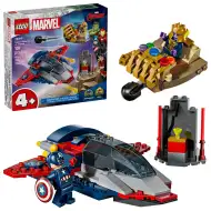 LEGO® Marvel: Kapitan Amerika proti Thanosu (76319)