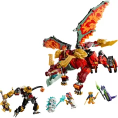 LEGO® Ninjago: Wyldfyrejev preoblikljivi zmajski robot (71868) slika 2